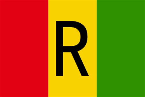 old rwanda flag